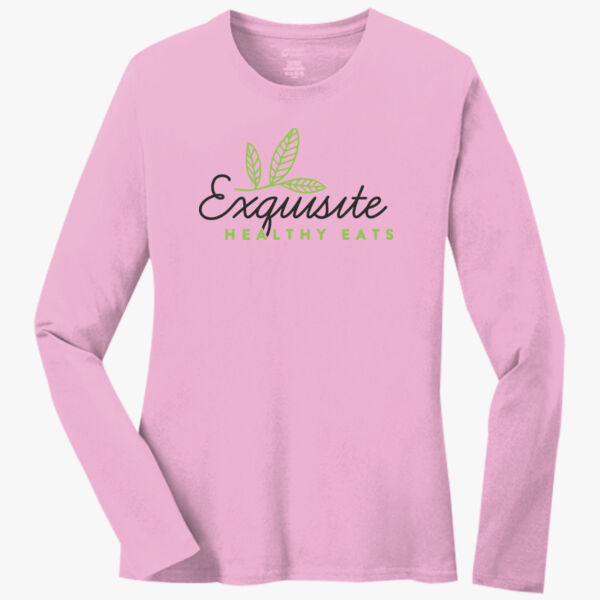 Ladies Long Sleeve Core Cotton Tee Thumbnail