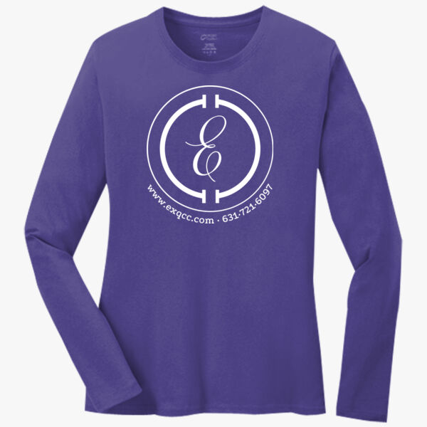 Ladies Long Sleeve Core Cotton Tee Thumbnail