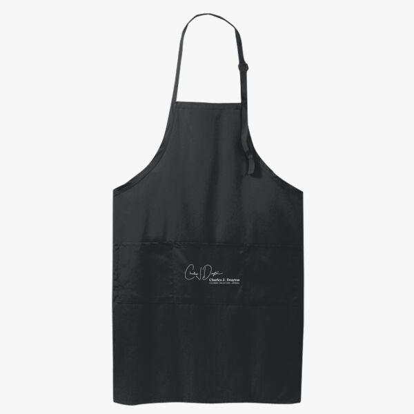Easy Care Extra Long Bib Apron with Stain Release Thumbnail