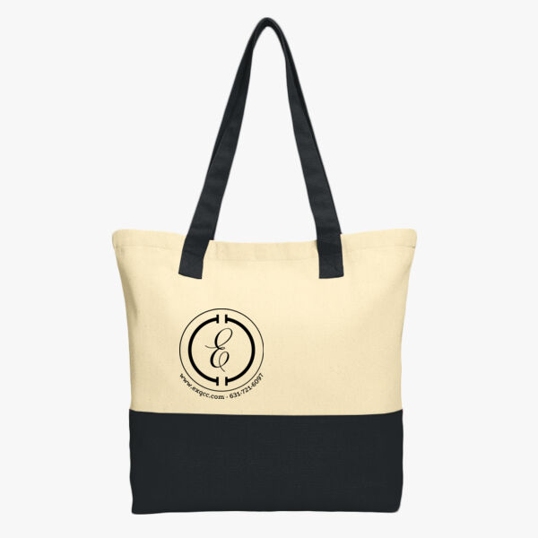 Colorblock Cotton Tote Thumbnail