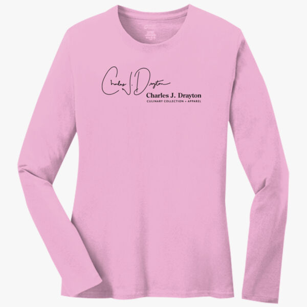 Ladies Long Sleeve Core Cotton Tee Thumbnail