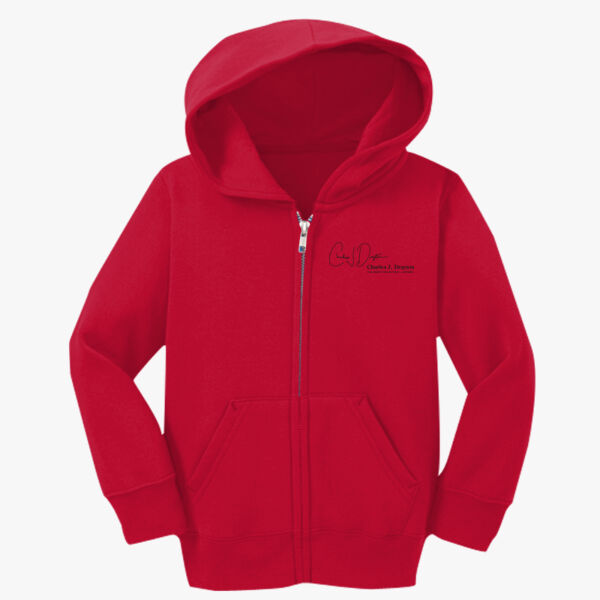 Toddler Core Fleece Full Zip Hooded Sweatshirt Thumbnail